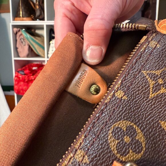 Vintage Louis Vuitton Speedy 30 Monogram with lock and key #310 - Picture 12 of 16